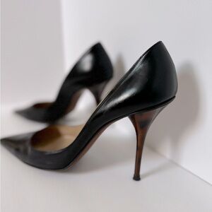 Vintage Designer Michael Kors Turtleshell Heel Pumps